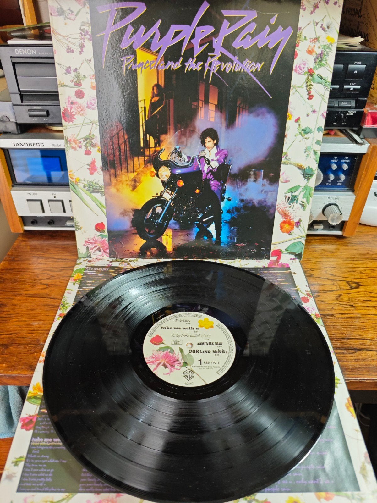Prince - Purple Rain LP (originele persing), LP, Gebruikt, Originele persing, Ophalen of Verzenden