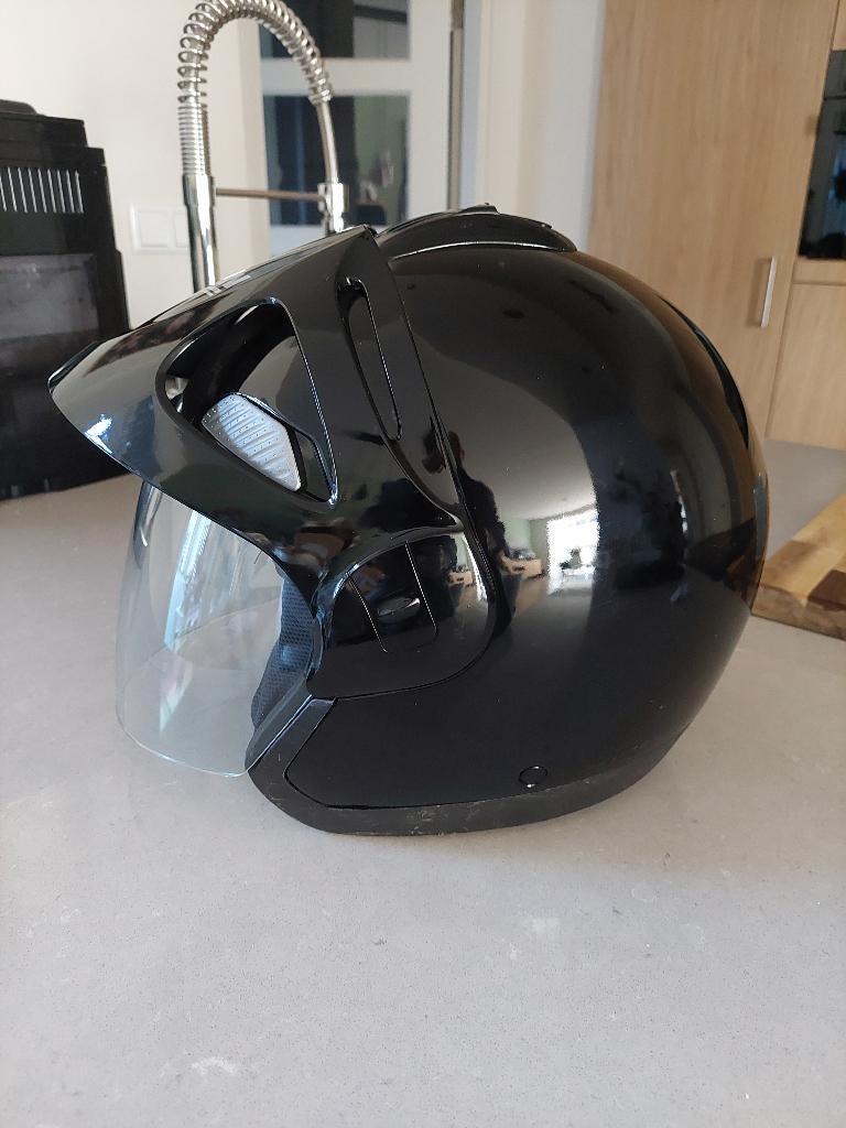 Nolan jet helm met zonneklep, Motoren, Kleding | Motorhelmen, Ophalen, XS, Kinderen, Nolan