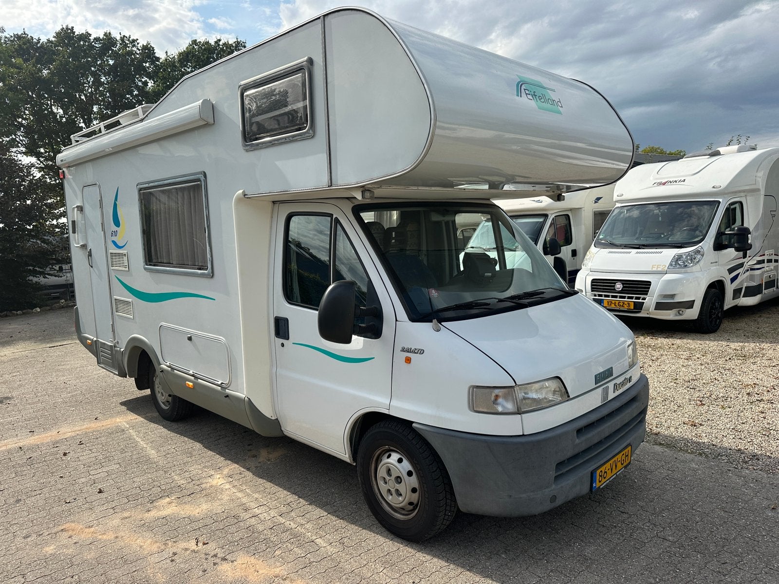 Te koop Eifelland alkoof camper, Overige merken, Alkoof, Ringverwarming, Fiat
