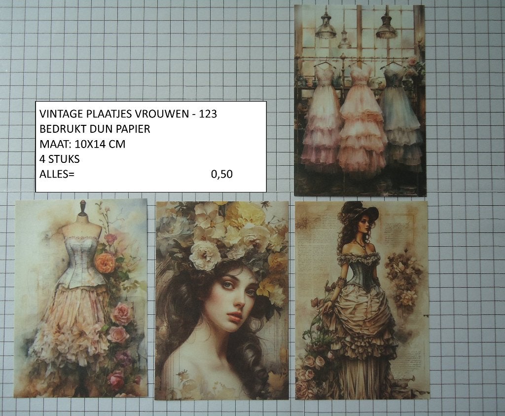 ⚠️nu 0,35: vintage plaatjes vrouwen 123 ( alleen verzenden, Hobby en Vrije tijd, Kaarten | Zelf maken, Ophalen, Nieuw, Man of Vrouw