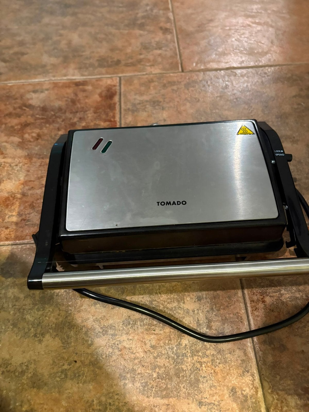Tomado Panini / tosti Maker, Ophalen of Verzenden, Gebruikt