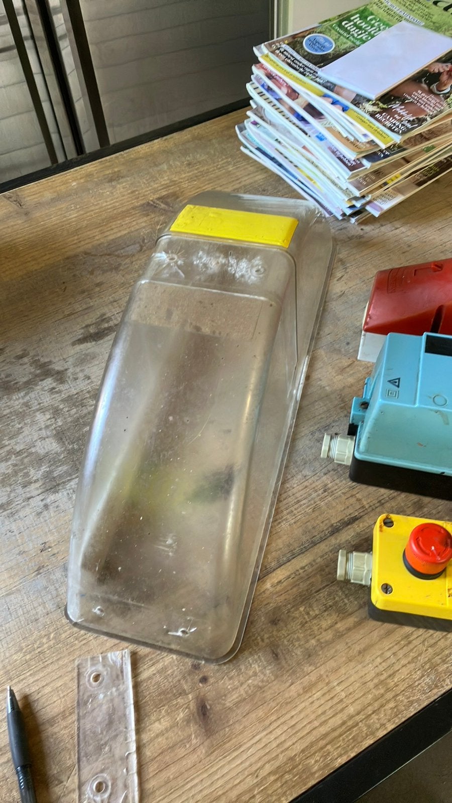Schakel apparatuur,bescermkap tafelzaag machine, Doe-het-zelf en Verbouw, Ophalen of Verzenden, Gebruikt
