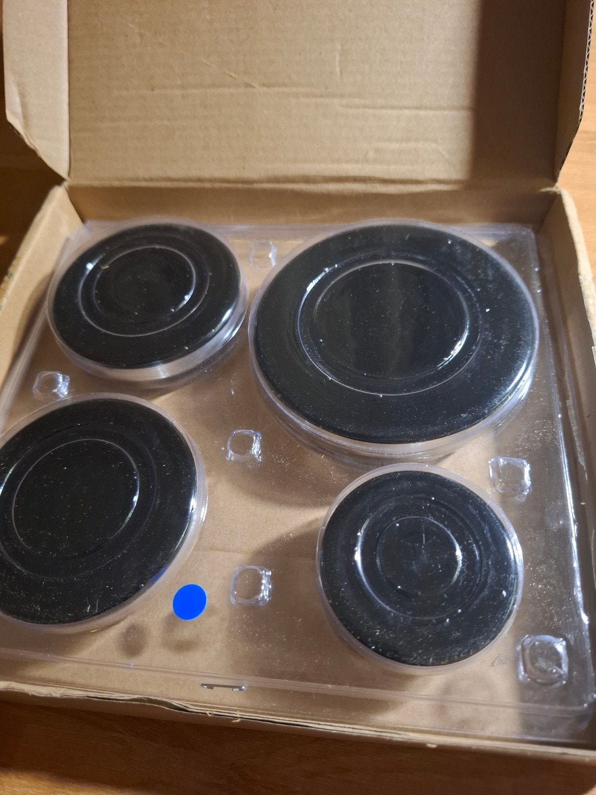 Nieuwe gasfornuis plaatjes voor pitten, Nieuw, Gas, Vrijstaand, 4 kookzones