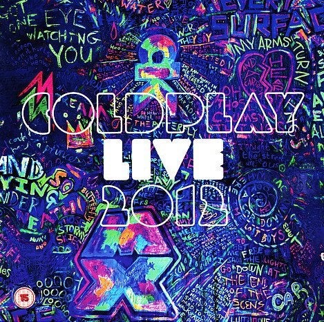 Coldplay – Live 2012, Ophalen of Verzenden, Zo goed als nieuw, Rock