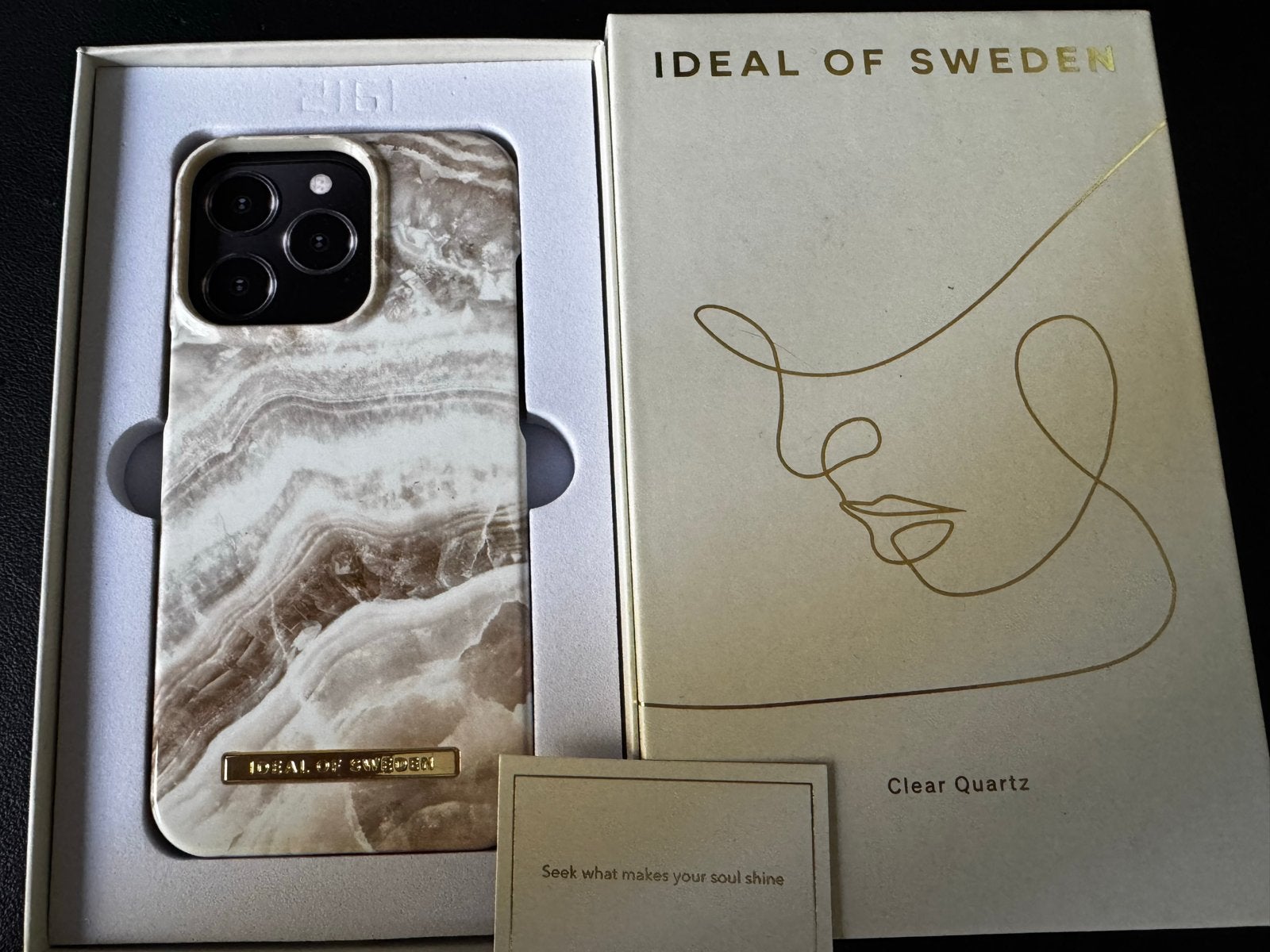 Ideal of Sweden Clear Quartz hoesje iPhone 13 Pro, Kunststof, Nieuw, Ophalen of Verzenden, Meerkleurig