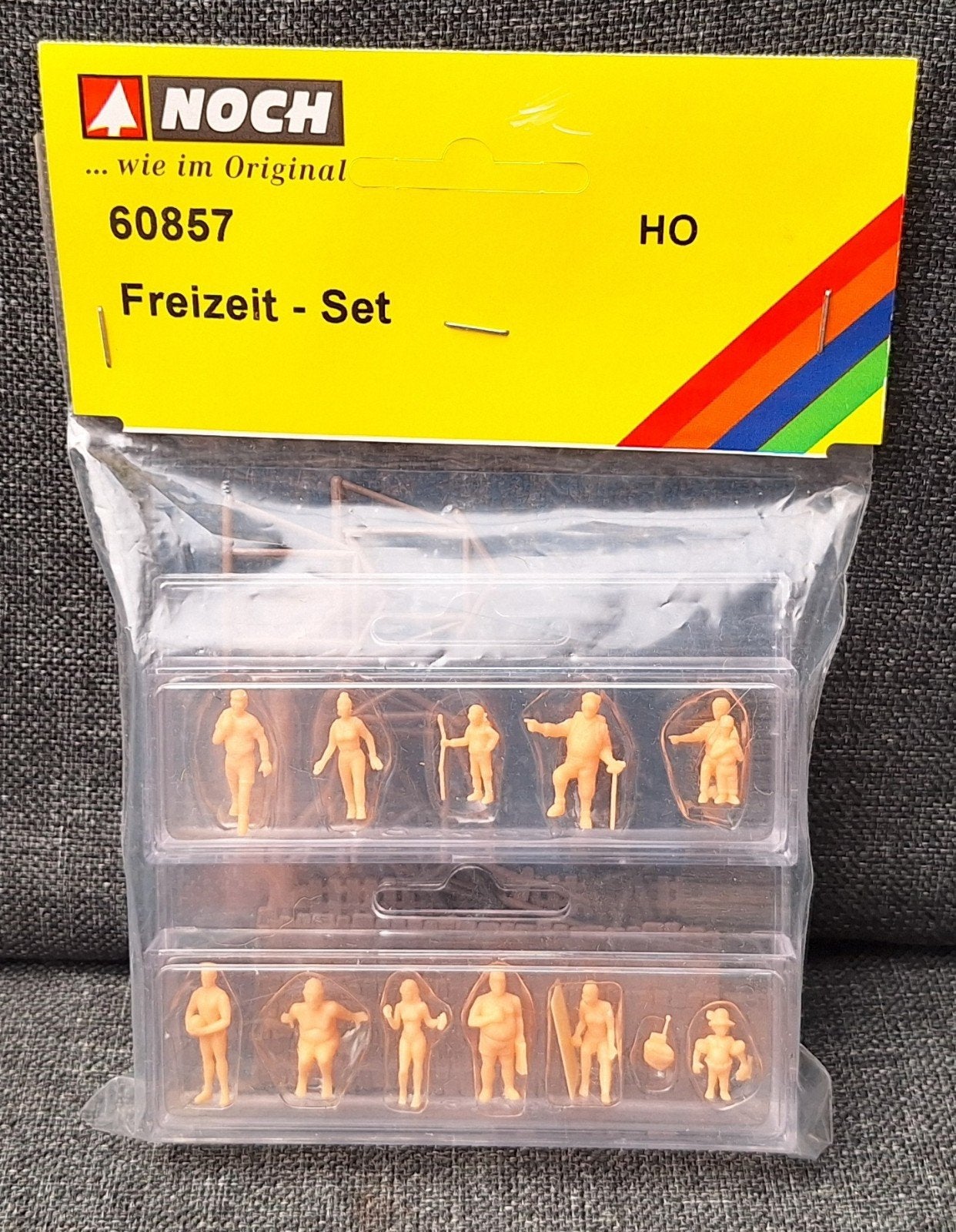 NOCH 60857 HO Vrije Tijd Set - Figuren voor Modelspoorbaan, Ophalen of Verzenden, Nieuw, 1:50 of kleiner, Figuur of Figuren