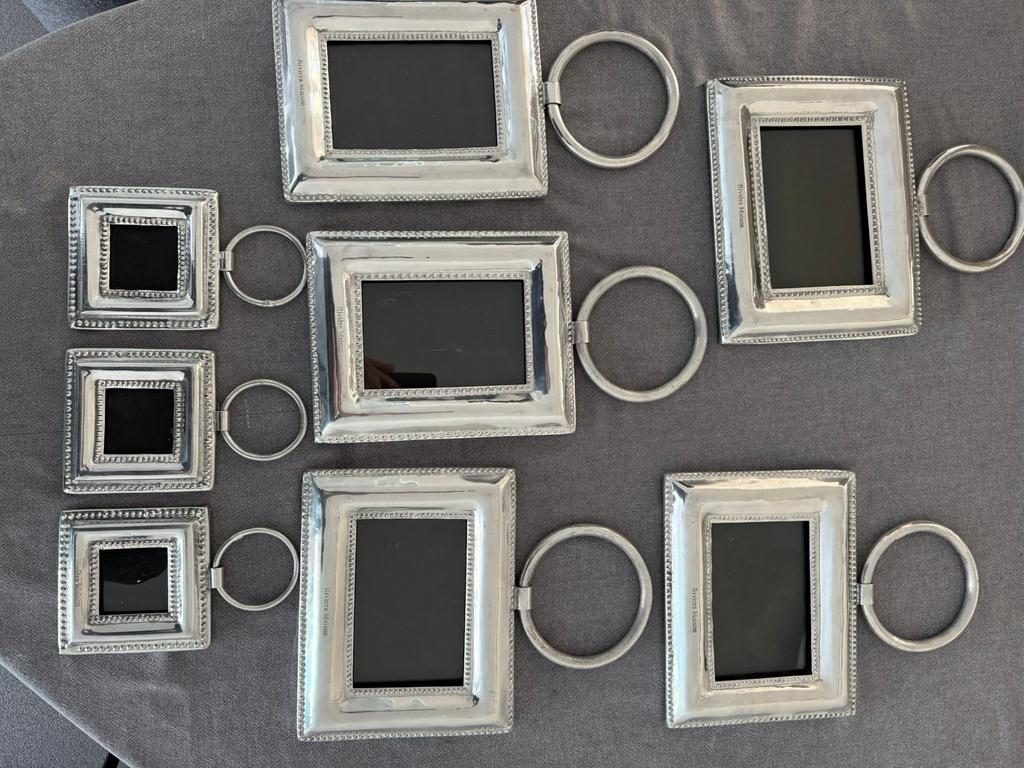 Riviera Maison fotolijsten met ring, Ophalen of Verzenden, Gebruikt