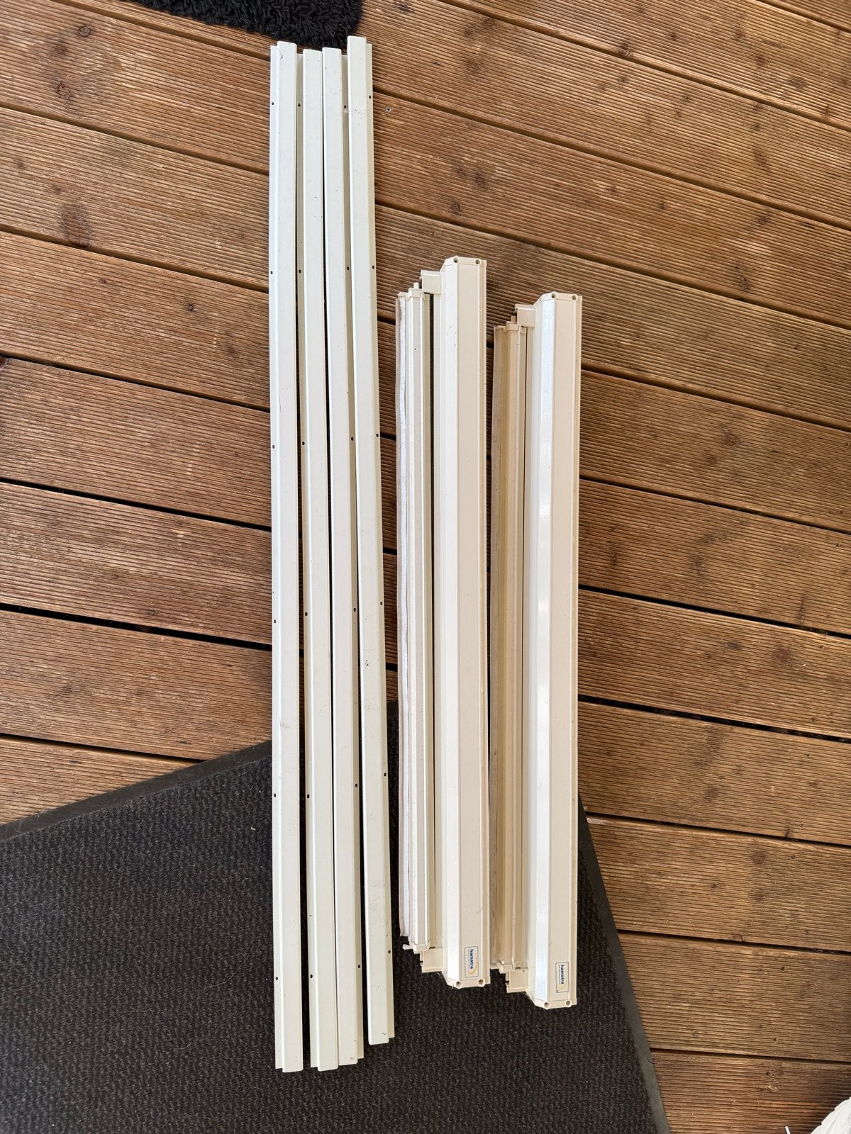Hamstra rolhorren 90x125 cm - 2 stuks, Ophalen, 80 tot 100 cm, Hordeur, Minder dan 200 cm