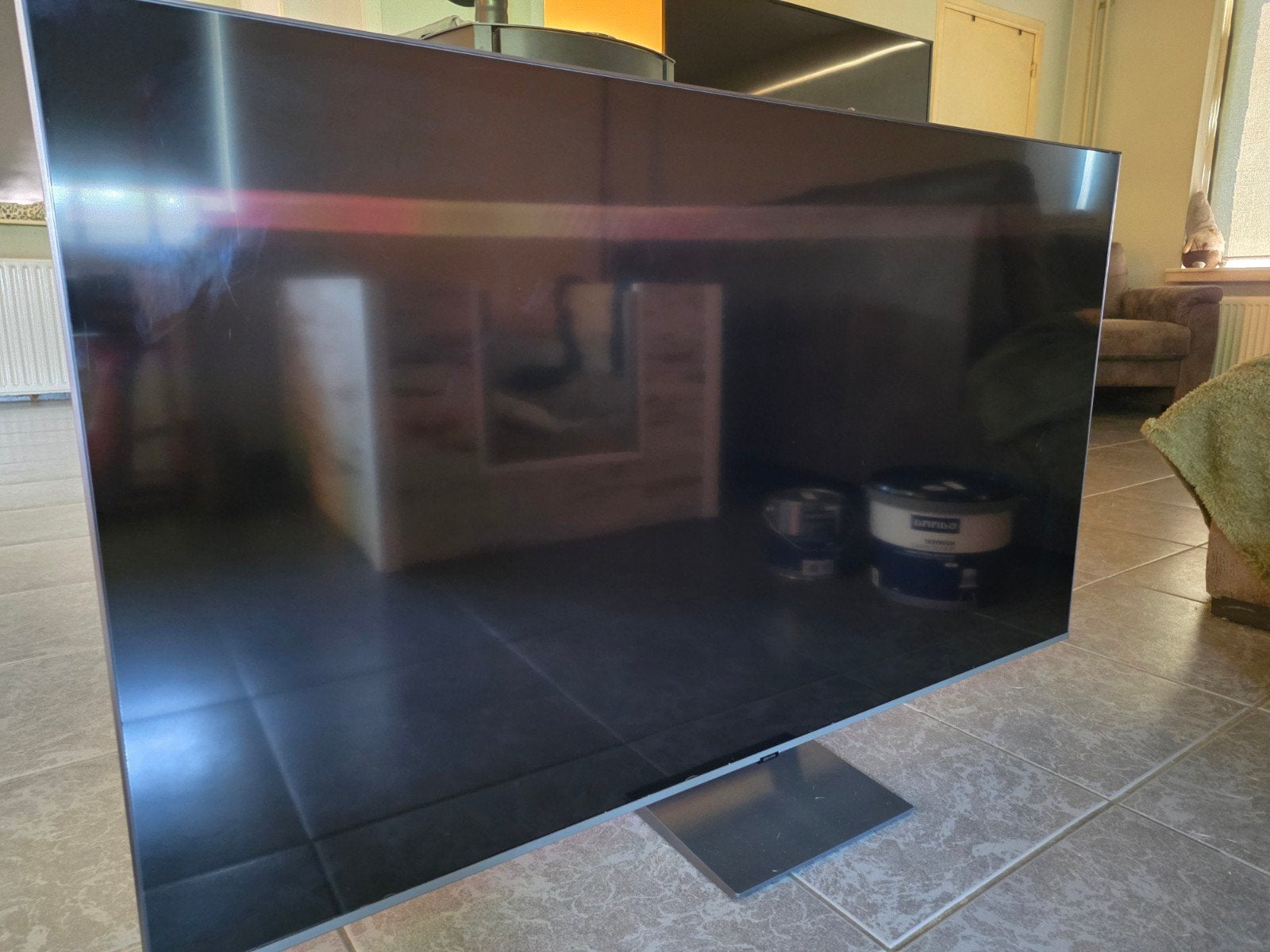 Samsung QLED 4K Smart TV QE55Q80F - Zo goed als nieuw., Ophalen, QLED, Zo goed als nieuw, Samsung