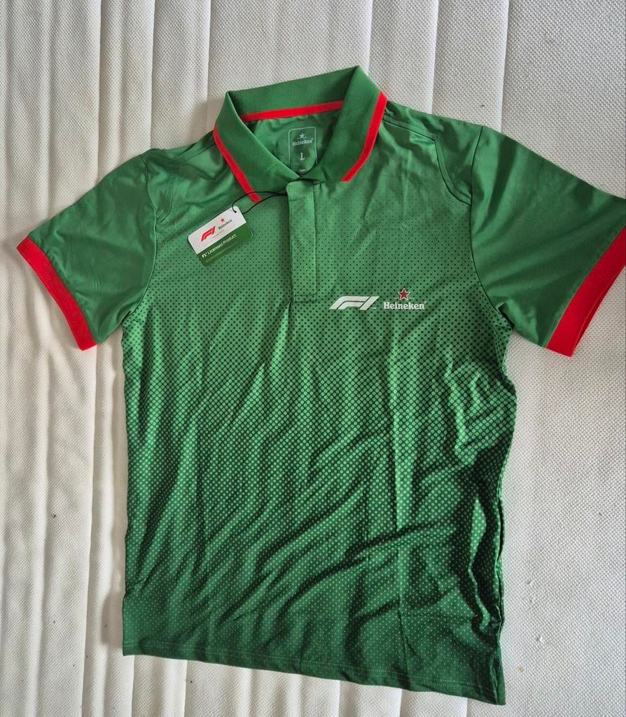 Officieel F1 Heineken shirt maat L nieuw, Ophalen of Verzenden, Nieuw, Maat 52/54 (L)