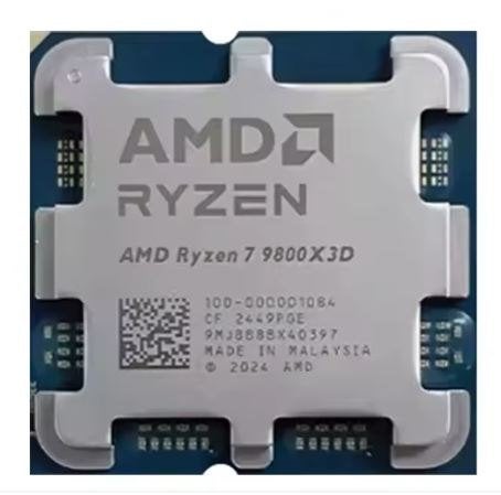 AMD Ryzen 7 9800X3D – NIEUW – AM5 Gaming CPU – Garantie, Computers en Software, AM5, AMD, Nieuw, AMD