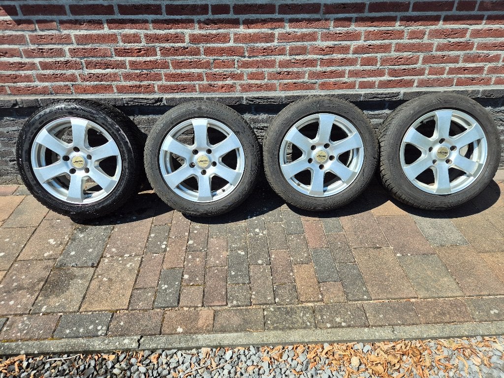 winterbanden op velg, Ophalen