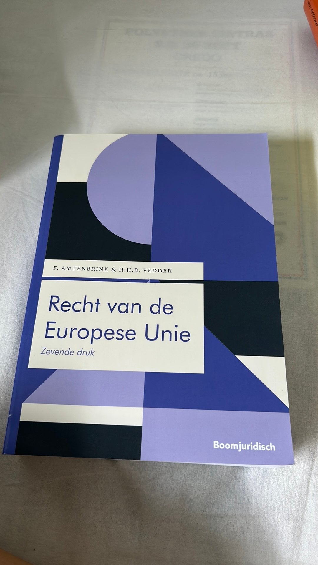 Boeken rechten eerste en tweede jaar, Ophalen of Verzenden, Alpha, Zo goed als nieuw, WO