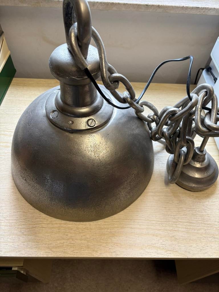 PTMD metalen hanglampen, Huis en Inrichting, Lampen | Hanglampen, Ophalen of Verzenden, Zo goed als nieuw, Minder dan 50 cm
