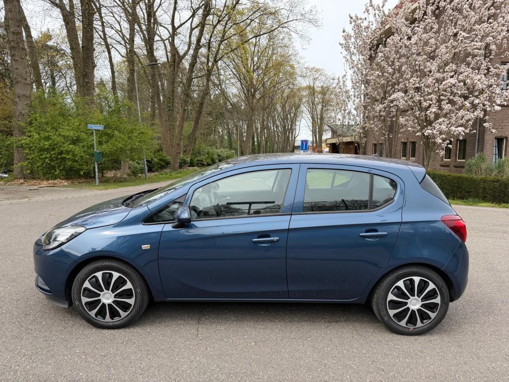 Opel CORSA 1.0 Turbo - Trekhaak - Airco - 5 Drs - Cruise !!!, Voorwielaandrijving, Gebruikt, Euro 6, Blauw