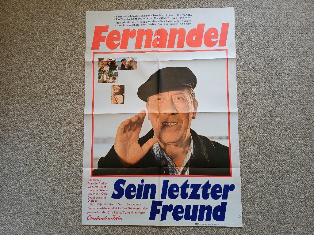 HEUREUX   QUI   COMME   ULYSSE     filmposter., Verzenden, A1 t/m A3, Film en Tv, Rechthoekig Staand