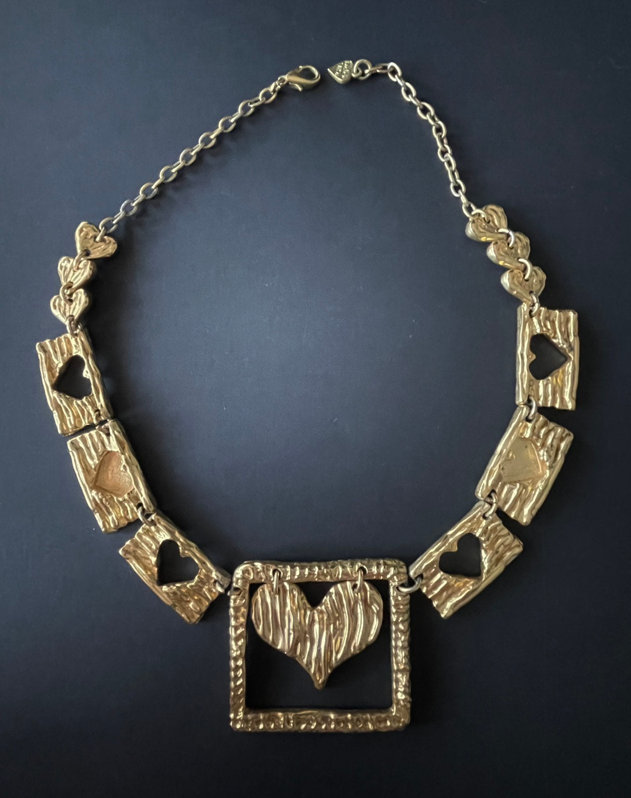 Dolce Vita harten ketting, Overige materialen, Verstelbaar, Verzenden, Zo goed als nieuw
