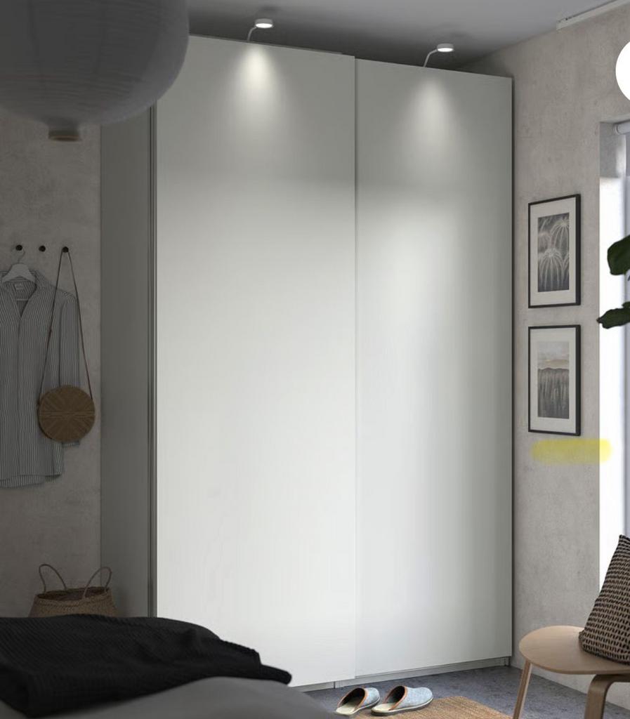 Zgan! 1,5 jaar oude IKEA pax kast met schuifdeuren., Ophalen of Verzenden, Zo goed als nieuw, 50 tot 75 cm, 200 cm of meer