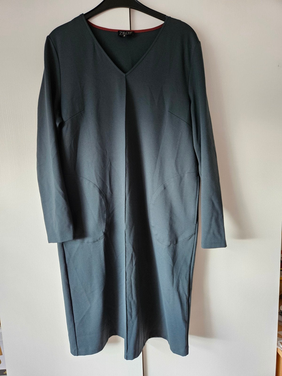 Zilch Amsterdam Jurk Maat M - Donkergroen, Kleding | Dames, Maat 38/40 (M), Ophalen of Verzenden, Zo goed als nieuw, Zilch Amsterdam