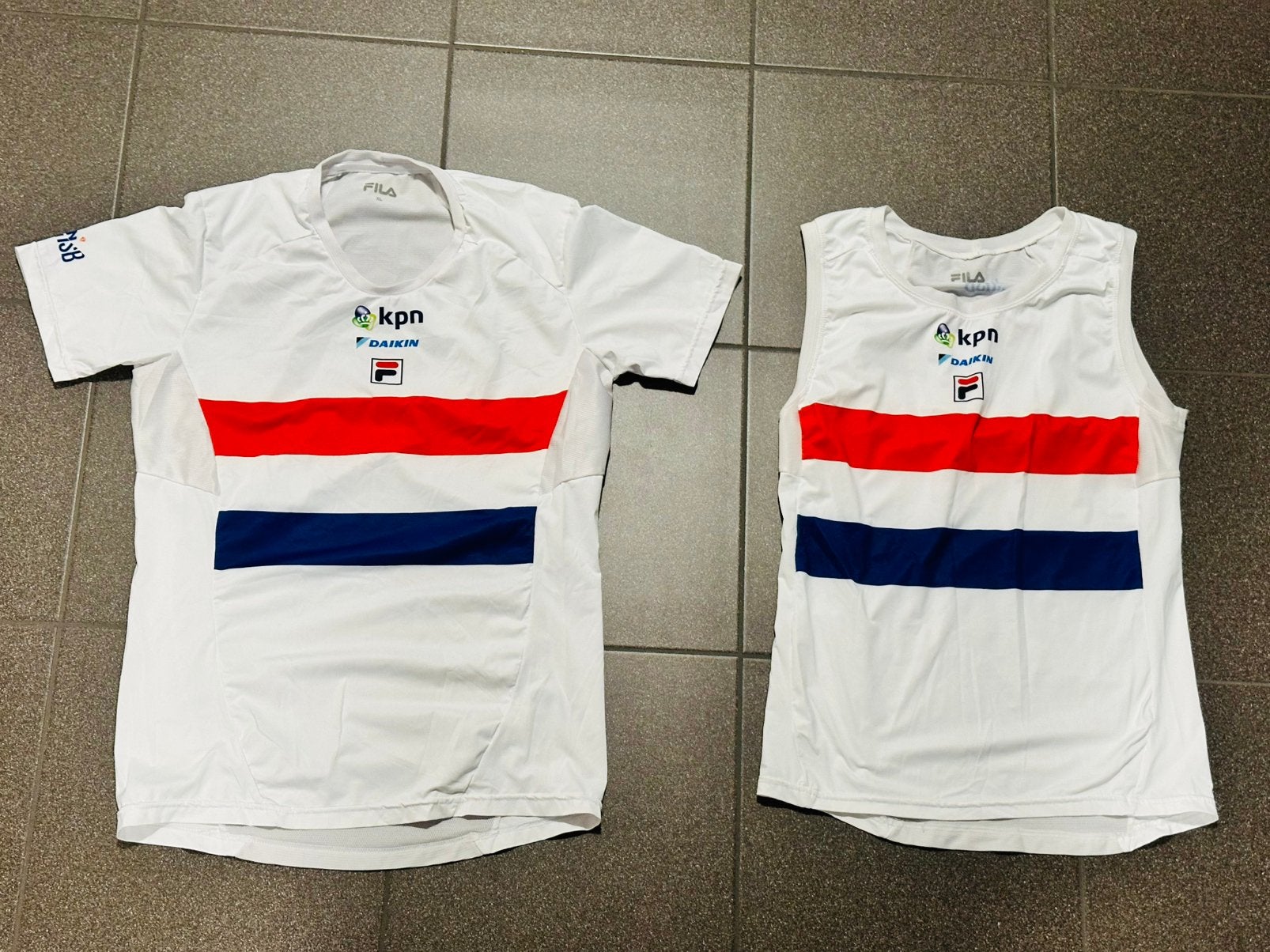 sportshirt tanktop hardloopshirt singlet maat XL Fila, Sport en Fitness, Loopsport en Atletiek, Overige merken, Nieuw, Ophalen of Verzenden