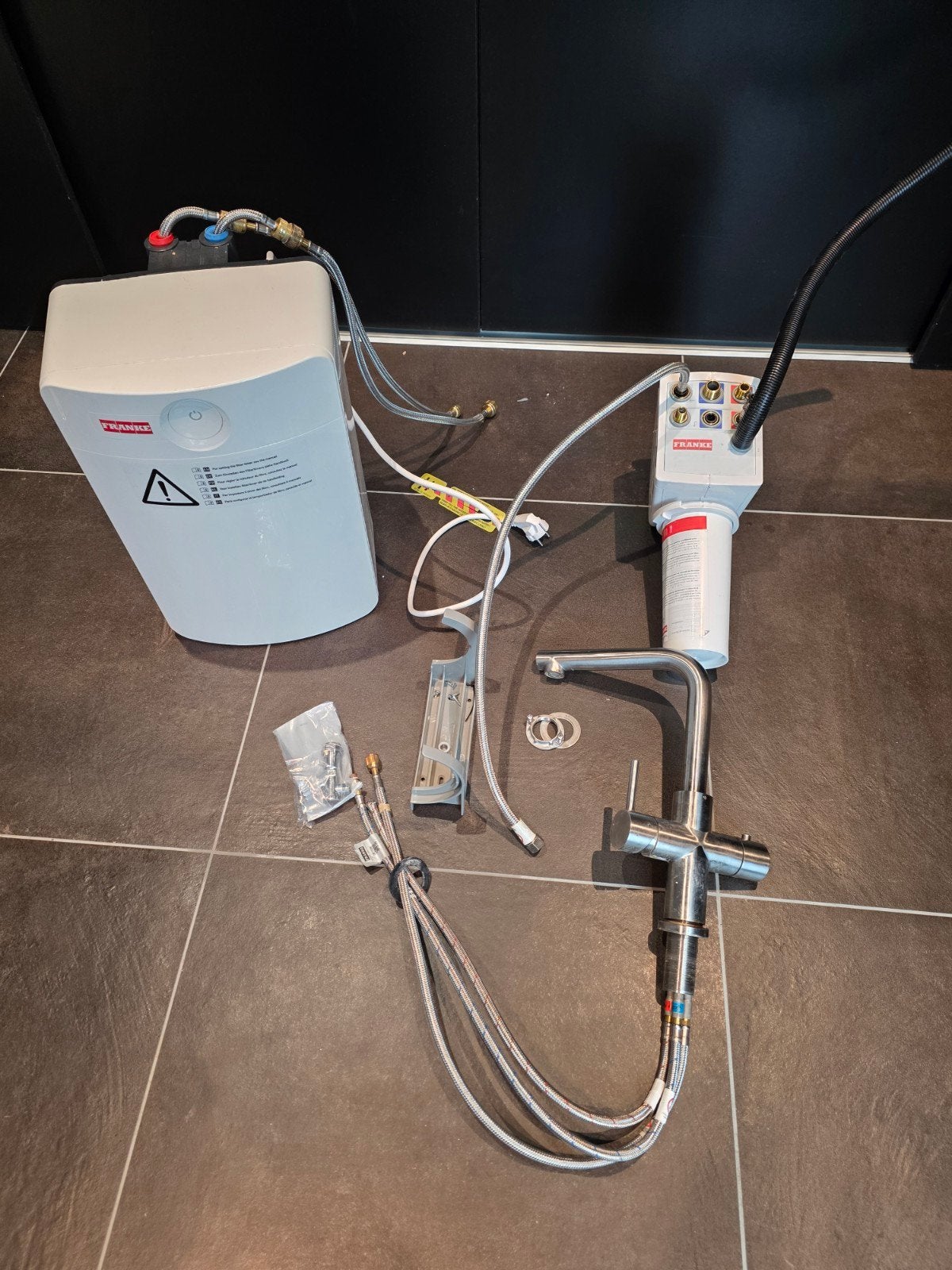 Franke Kokendwaterkraan met Boiler - Zo goed als nieuw, Ophalen, Gebruikt