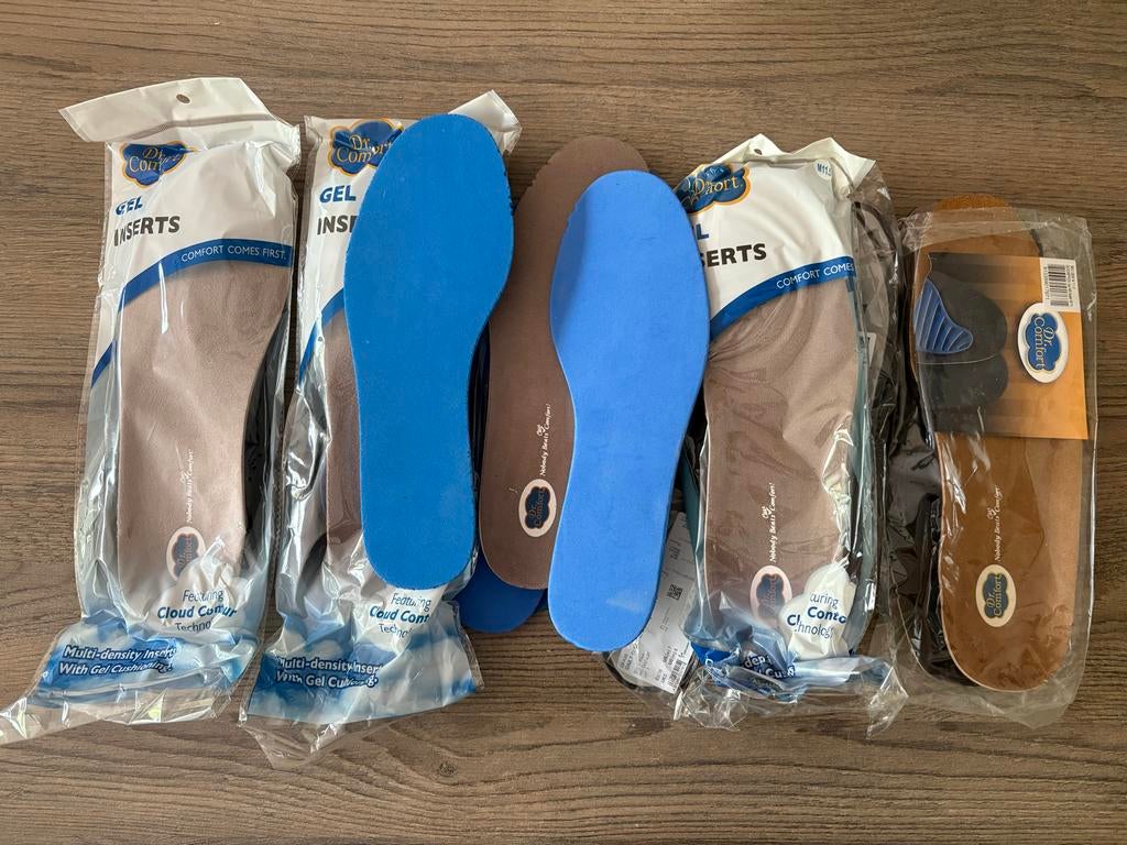 Diverse Dr. Comfort Gel Inlegzolen - Nieuw in verpakking, Ophalen of Verzenden, Nieuw