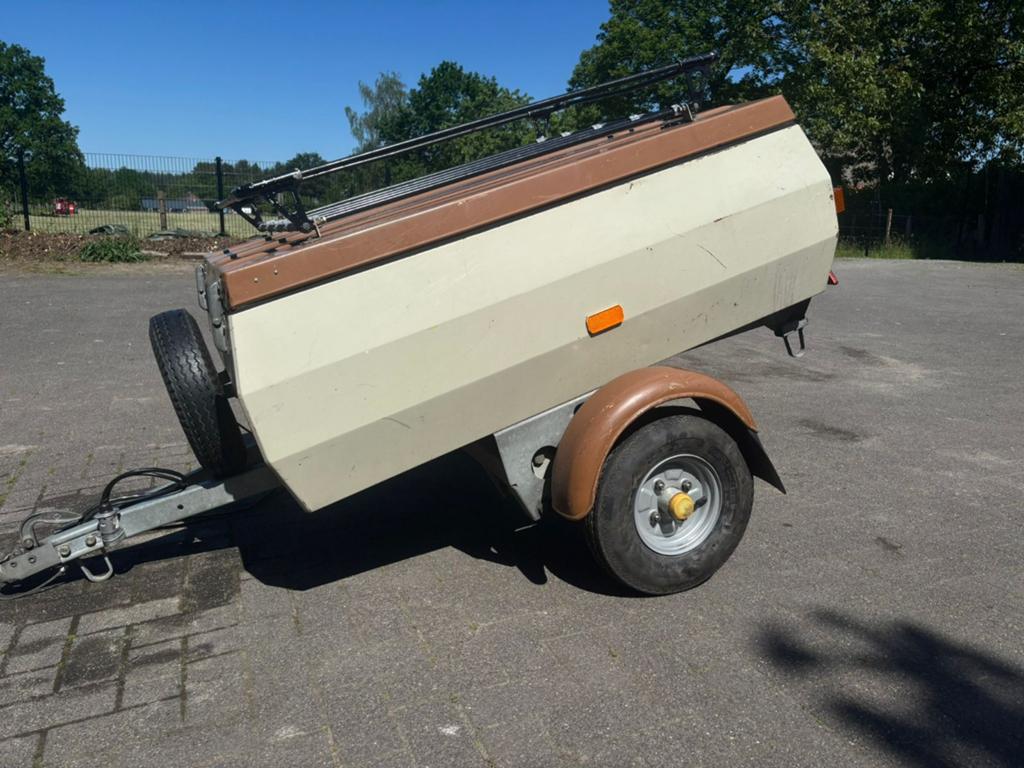 Bagagewagen vakantie aanhanger (nieuwe banden) Stema HP 400, Ophalen, Gebruikt