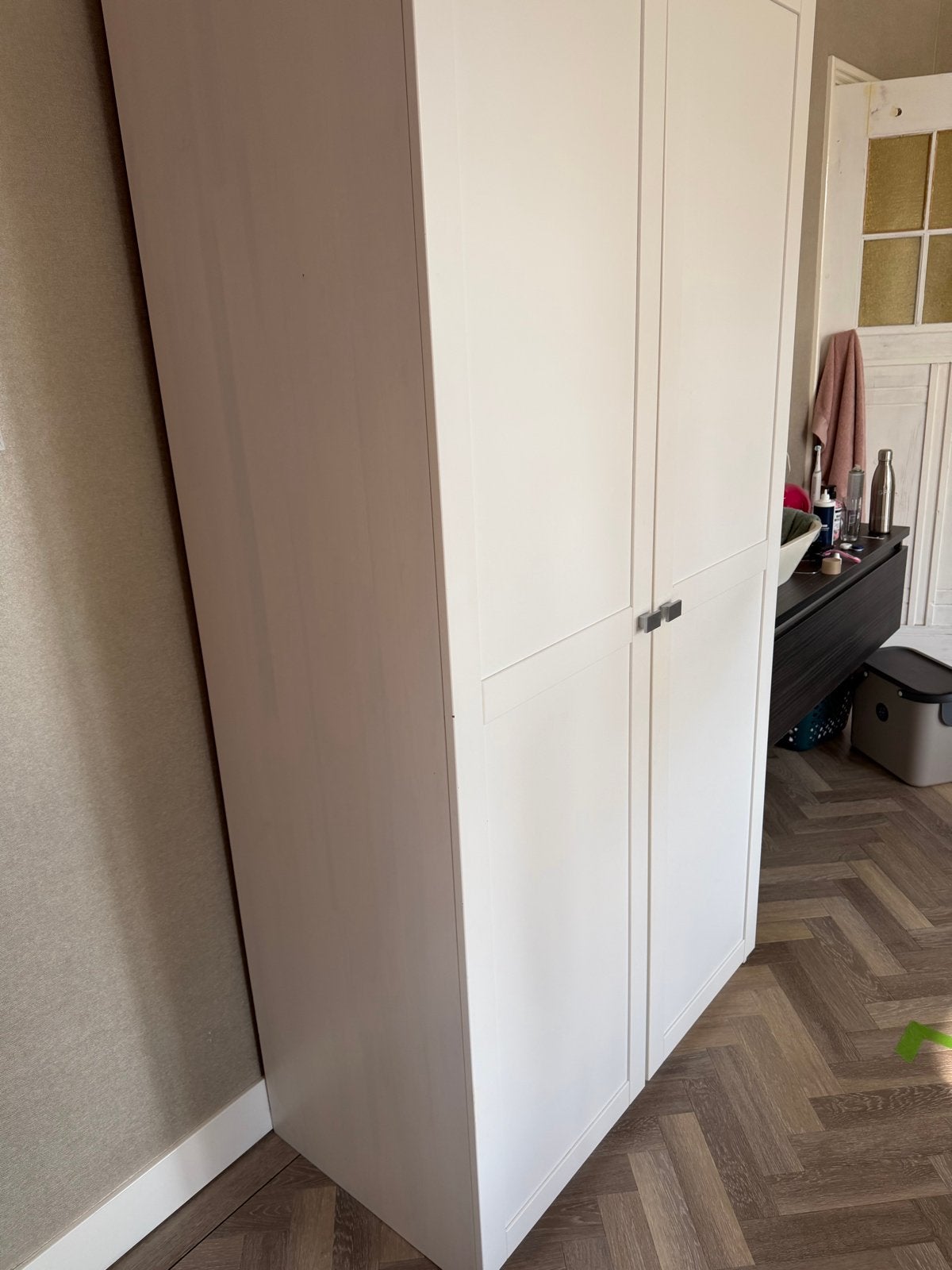 Lifetime Kinderslaapkamer: Bed, Kledingkast en nachkastje, Ophalen, 85 tot 100 cm, Gebruikt, Lattenbodem