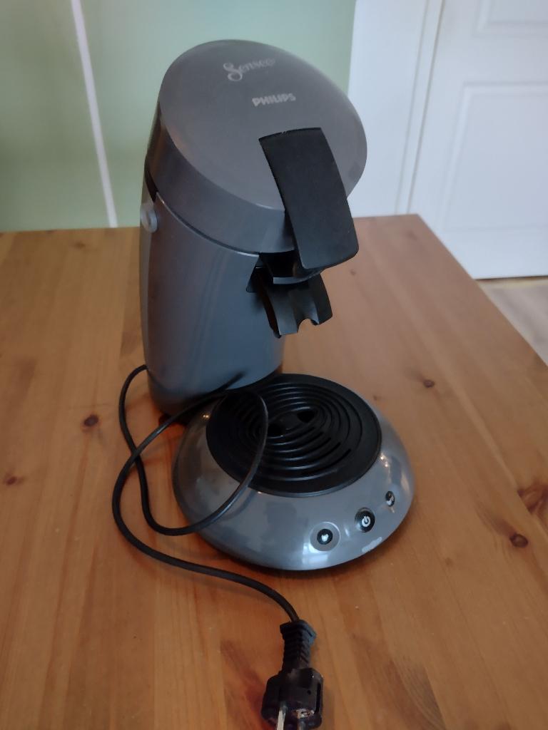 Senseo grijs, Witgoed en Apparatuur, Ophalen, Gebruikt, Koffiemachine, Koffiepads en cups