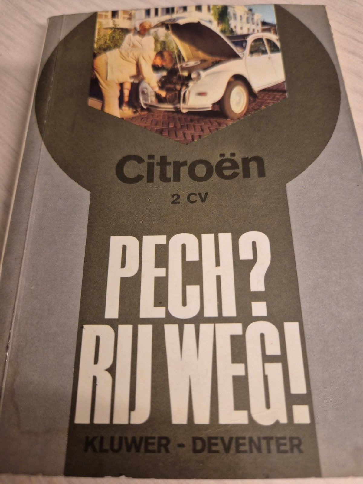 Jaren 60 Nederlands Citroën 2cv vraagbaak óók luxe AZ België, Ophalen of Verzenden