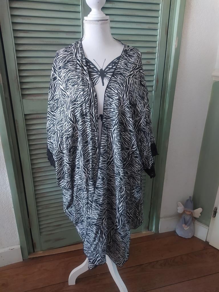 Livera loungewear l/ xl omslag vest over badkleding ed, Ophalen of Verzenden, Zo goed als nieuw, Jurk