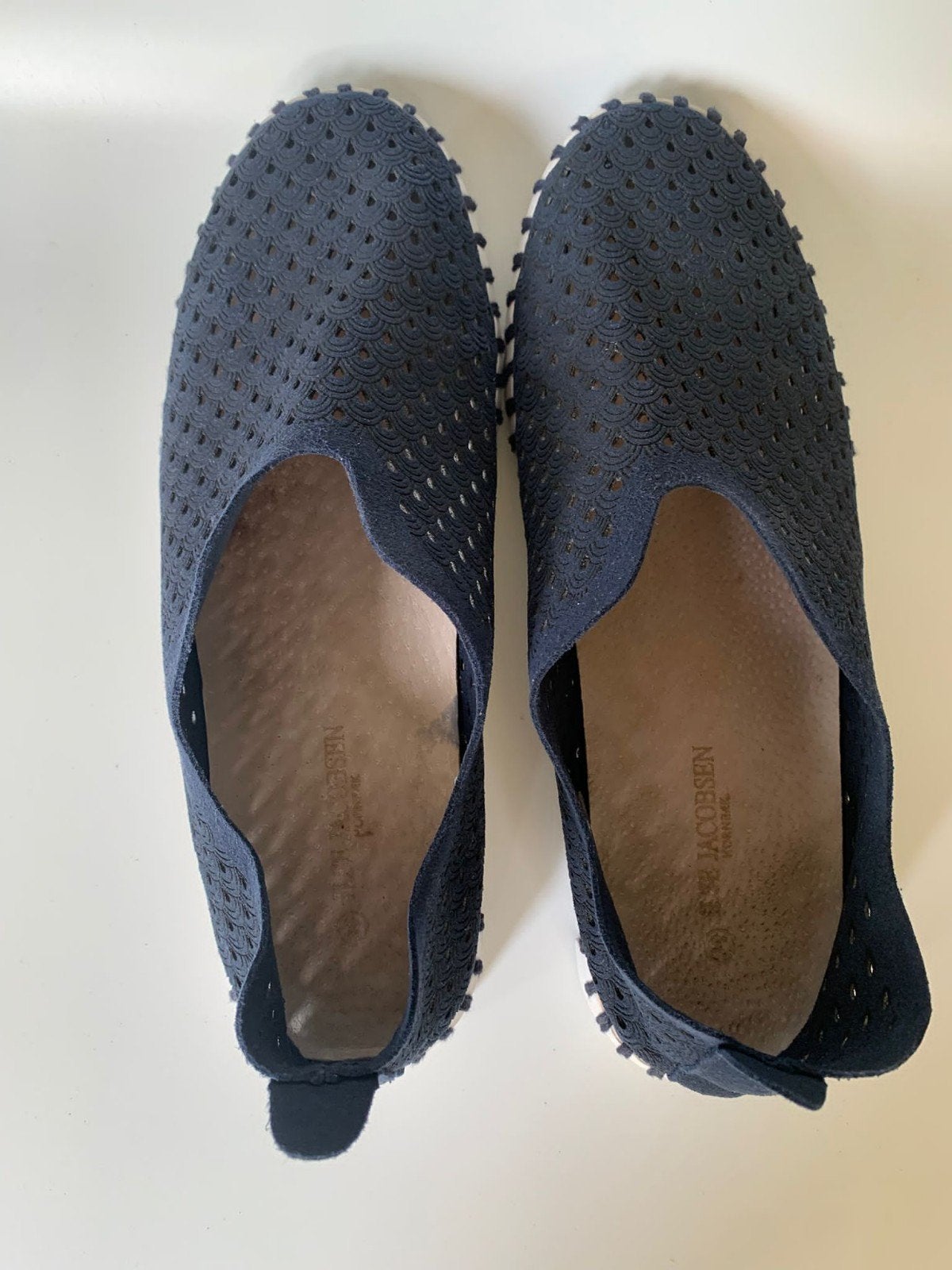 Hoge kwaliteit instappers van Ilse Jacobsen, Blauw, Instappers, Ophalen of Verzenden, Ilse Jacobsen
