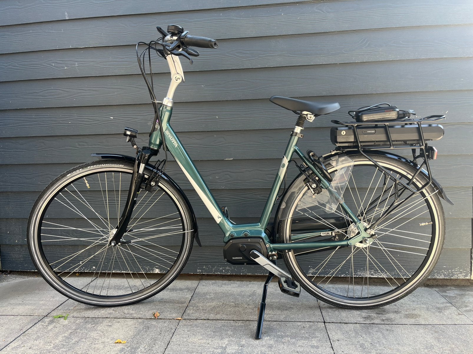 Elektrische fiets Sparta M7S middenmoter, Fietsen en Brommers, Ophalen, Sparta, Zo goed als nieuw, 51 tot 55 cm