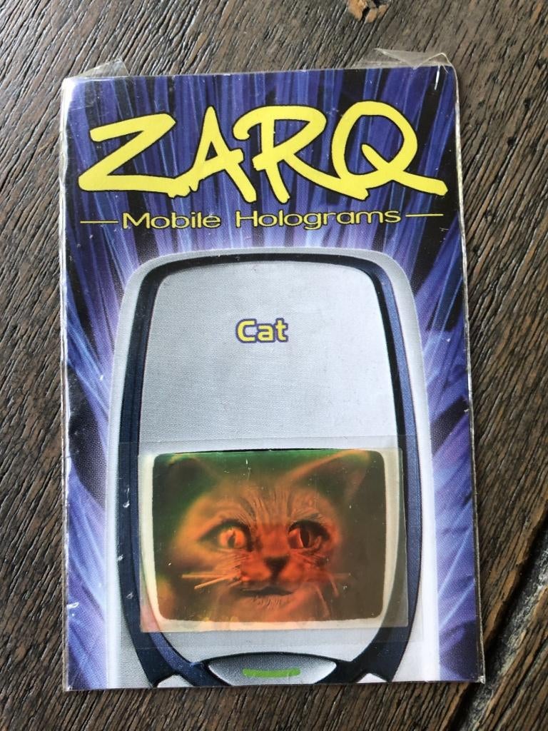 Zarq mobile holograms cat 3d nieuw in de verpakking, 128 GB, Ophalen of Verzenden, Nieuw, Zwart