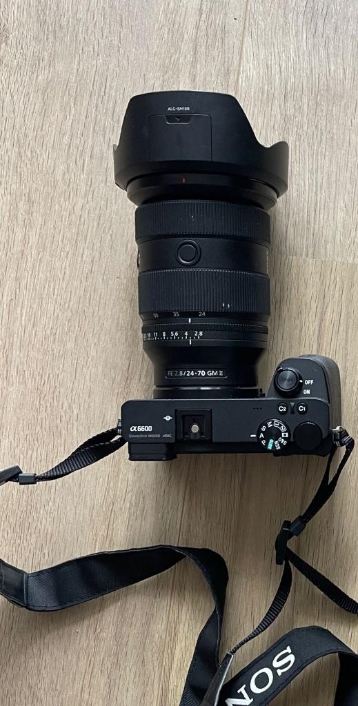 Sony a6600 als nieuw, Compact, Ophalen of Verzenden, Zo goed als nieuw, Sony