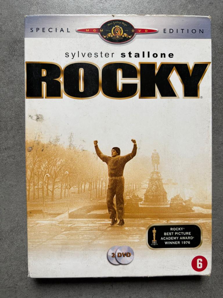 Rocky SE 2x Dts Dvd NL Sylvester Stallone, in goede staat, Cd's en Dvd's, Dvd's | Actie, Zo goed als nieuw, Actie, Vanaf 6 jaar