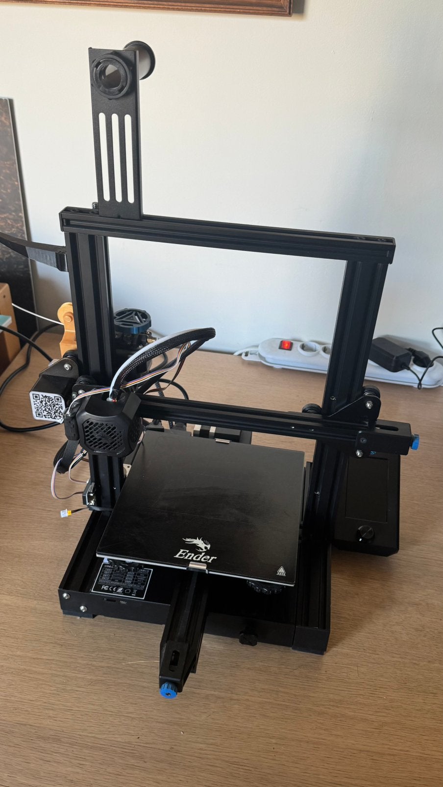Ender 3 V2 + auto leveling kit, Ophalen, Gebruikt, Filament
