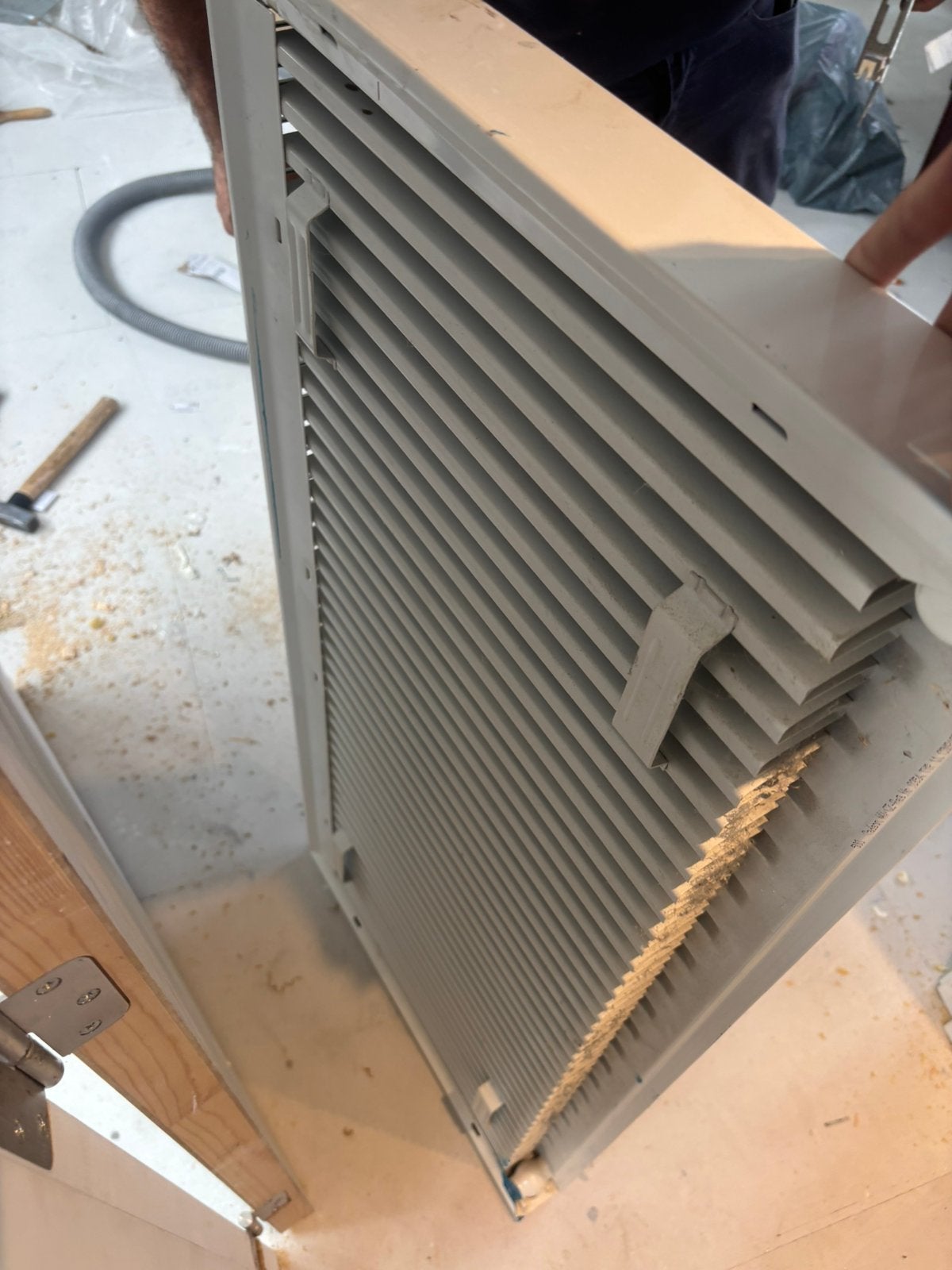Verwarming met thermostaat knop, Gebruikt, Radiator, Ophalen of Verzenden, 60 tot 150 cm