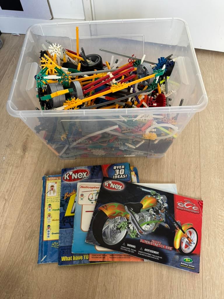 Grote bak knex!, Ophalen of Verzenden, Zo goed als nieuw, K'nex