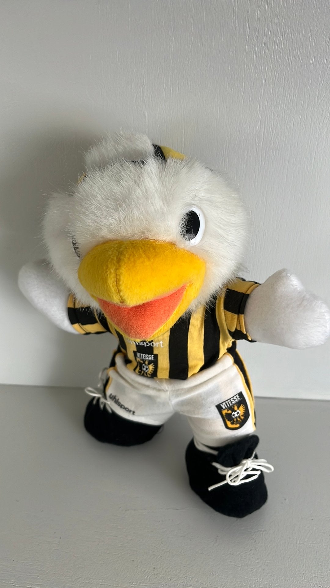 Vintage Vito aardelaar mascotte van Vitesse, Ophalen of Verzenden, Zo goed als nieuw, Overige typen