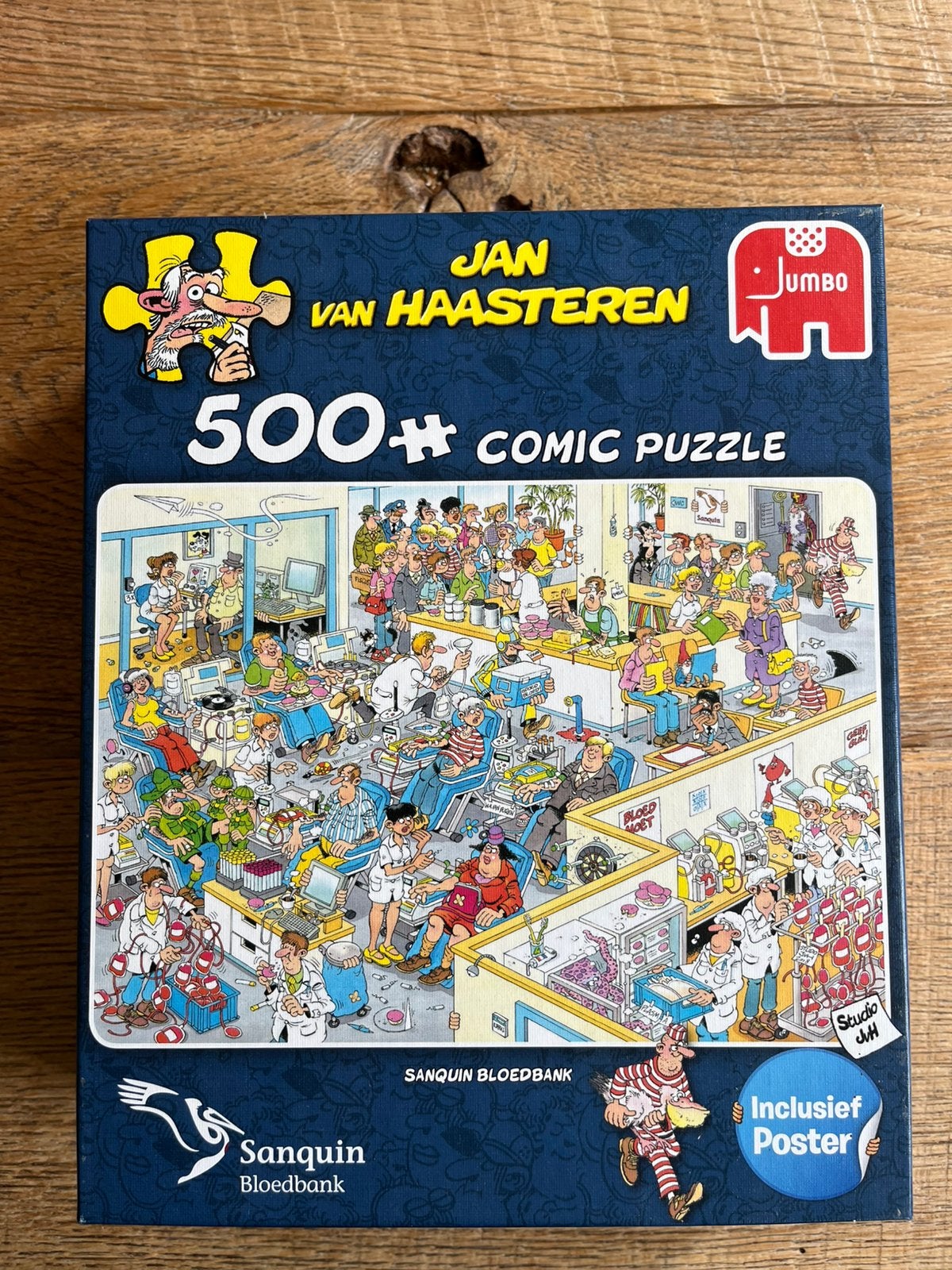 Jan van Haasteren puzzel 500 stukjes - compleet, Hobby en Vrije tijd, Denksport en Puzzels, Ophalen, 500 t/m 1500 stukjes, Zo goed als nieuw