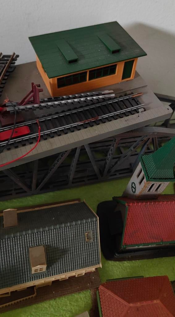 Modelspoorbaan Gebouwen, Overige merken, Gebruikt, Gelijkstroom of Wisselstroom, Brug, Tunnel of Gebouw