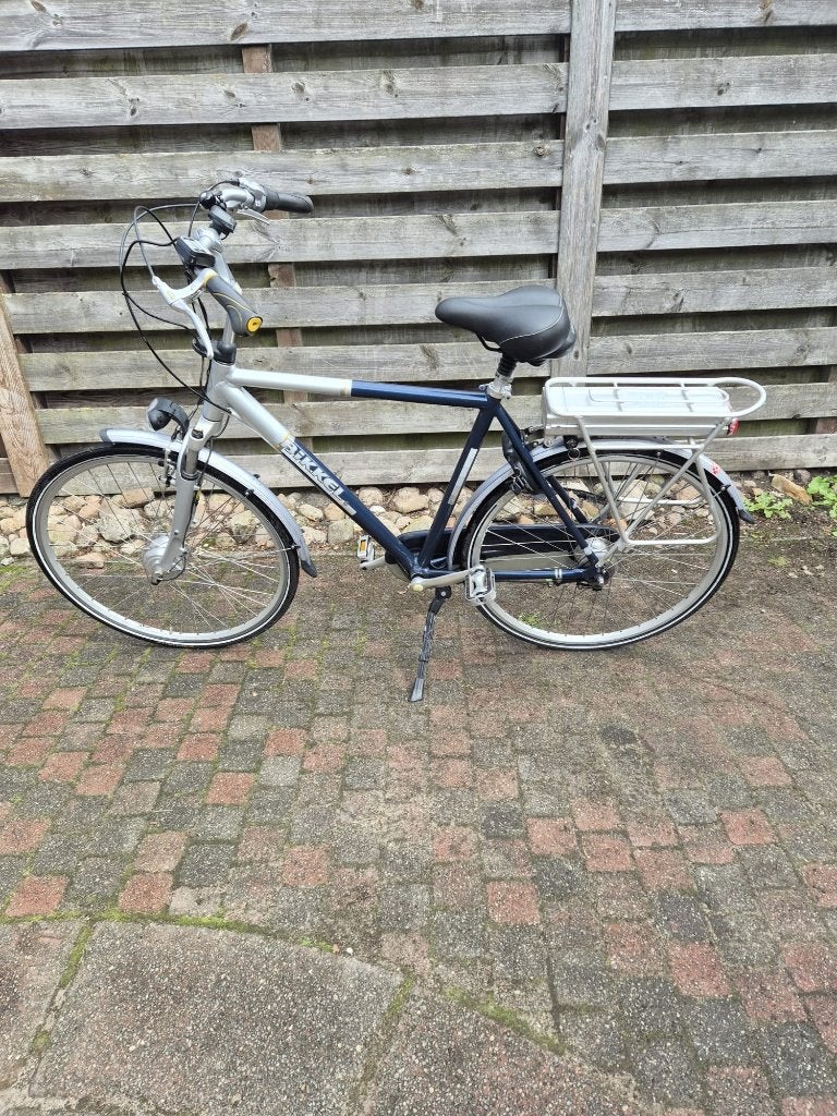 Nog een hele mooie Bikkel Heren Elektrische fiets, Versnellingen, Zo goed als nieuw, 53 tot 57 cm, Ophalen
