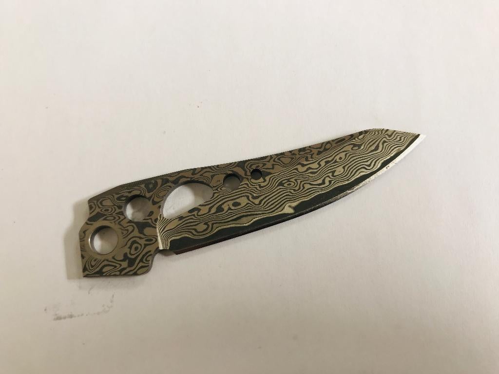 Leatherman parts damast blade for skeletool damascus tool, Maarten@MrMultitool.com, Nieuw, Ophalen of Verzenden, MrMultitool.com