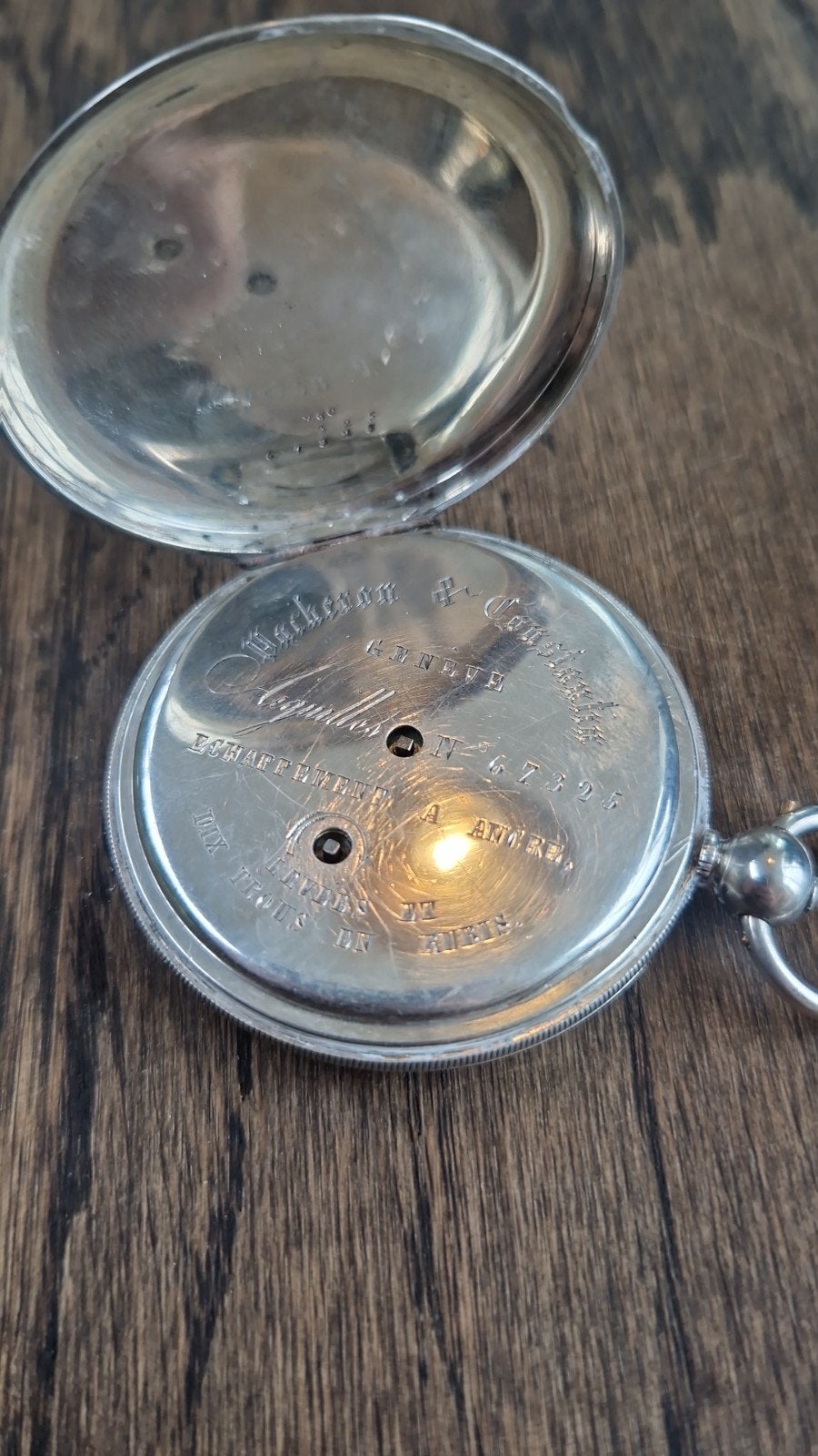 1850s Vacheron Contantin Pocket watch, Ophalen of Verzenden, Staal, Overige merken, 1960 of later