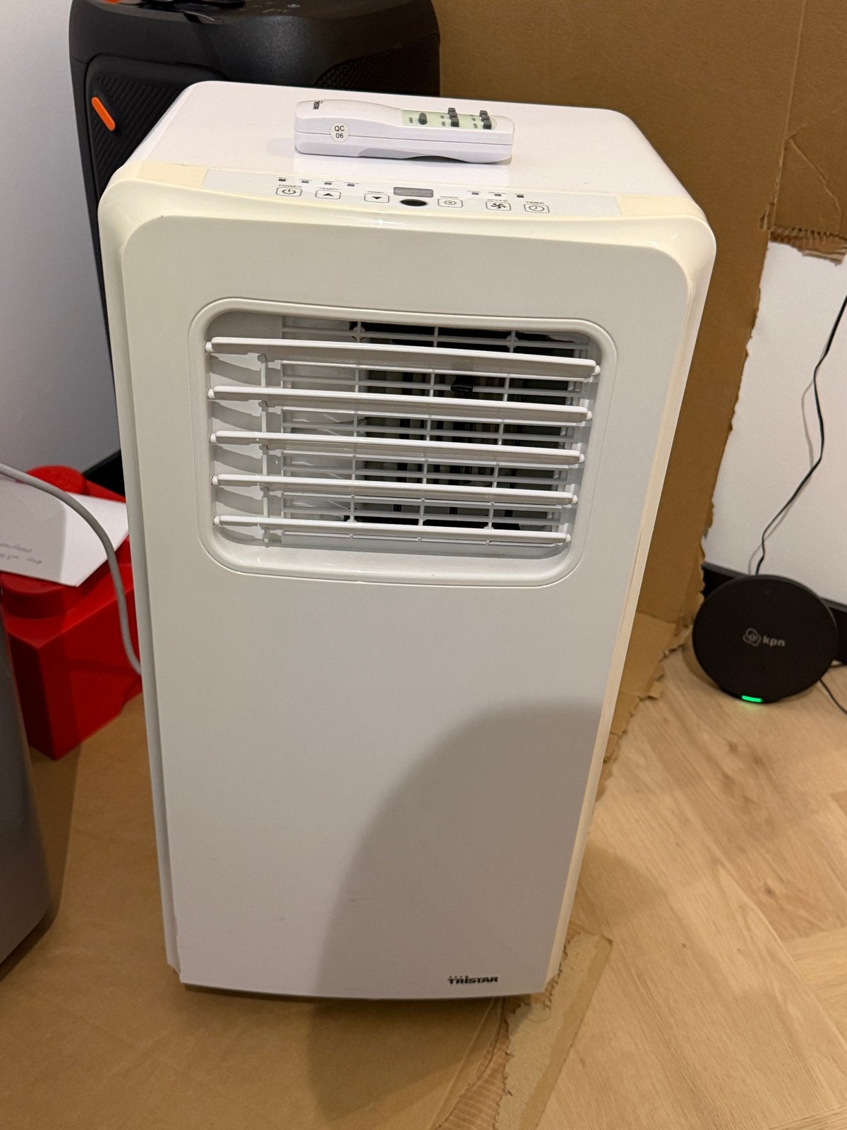 Tristar Mobiele Airco AC-5477 - Koelen, Ventileren, Ontvocht, Witgoed en Apparatuur, Ophalen, Gebruikt, Minder dan 60 m³, 3 snelheden of meer