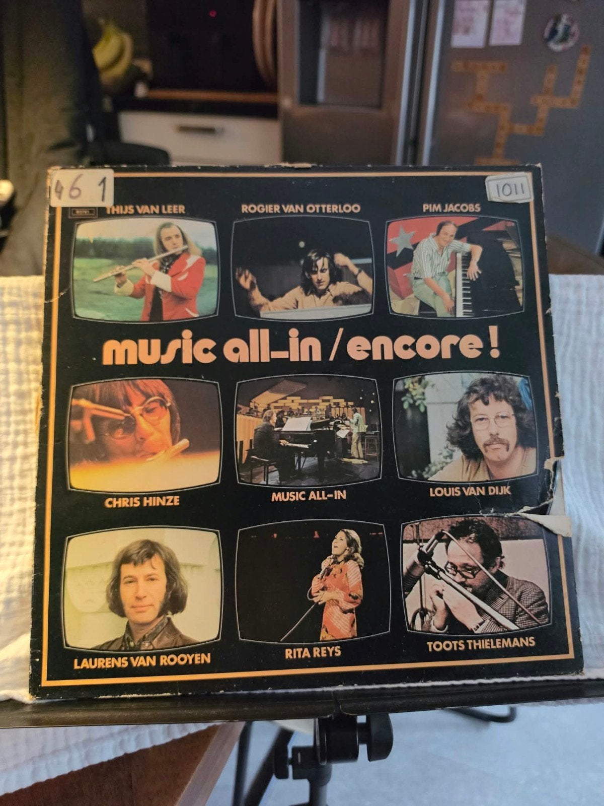 Music All-In / Encore! LP - Diverse Artiesten (CBS 1975), Cd's en Dvd's, LP, Gebruikt, Overige genres, Ophalen of Verzenden
