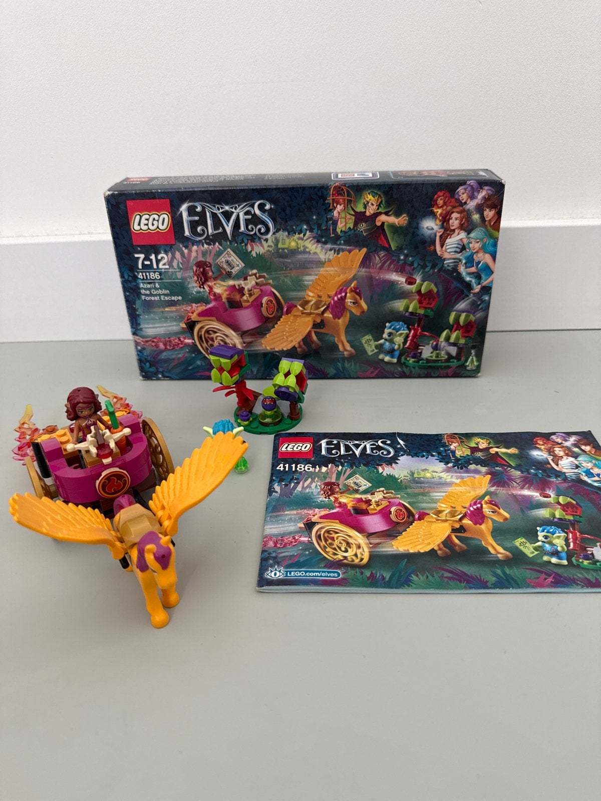 LEGO Elves 41186: Ontsnapping uit het Koboldenbos, Overige thema's, Ophalen of Verzenden, Zo goed als nieuw, Complete set