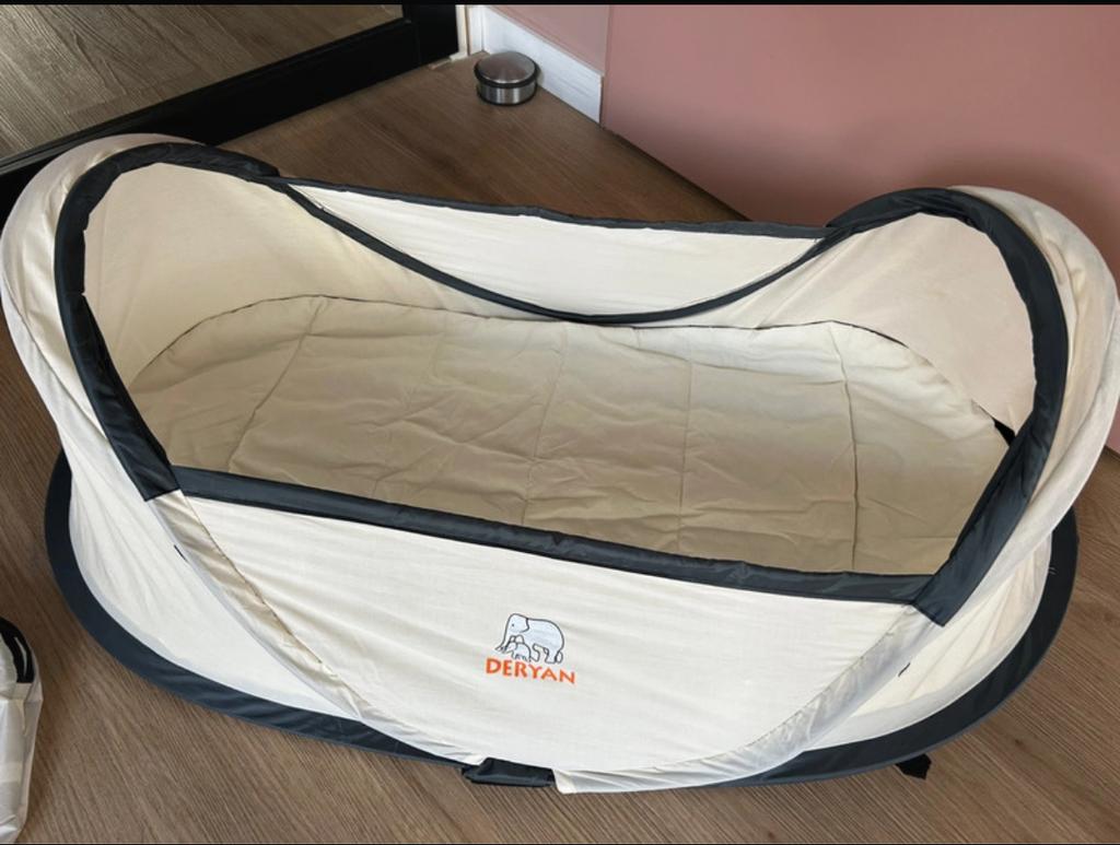 Deryan Peuter Luxe Reisbedje - Ideaal voor onderweg!, Ophalen of Verzenden, Zo goed als nieuw, Reisbedje