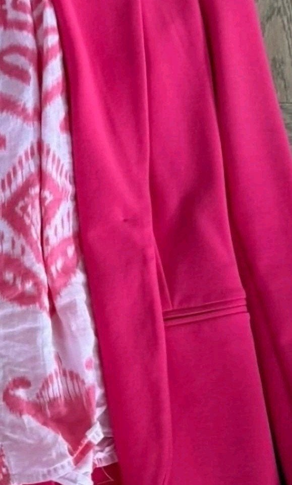 beamont blazer met bijpassende blouse mt 40, Ophalen of Verzenden, Zo goed als nieuw, Maat 38/40 (M), Roze